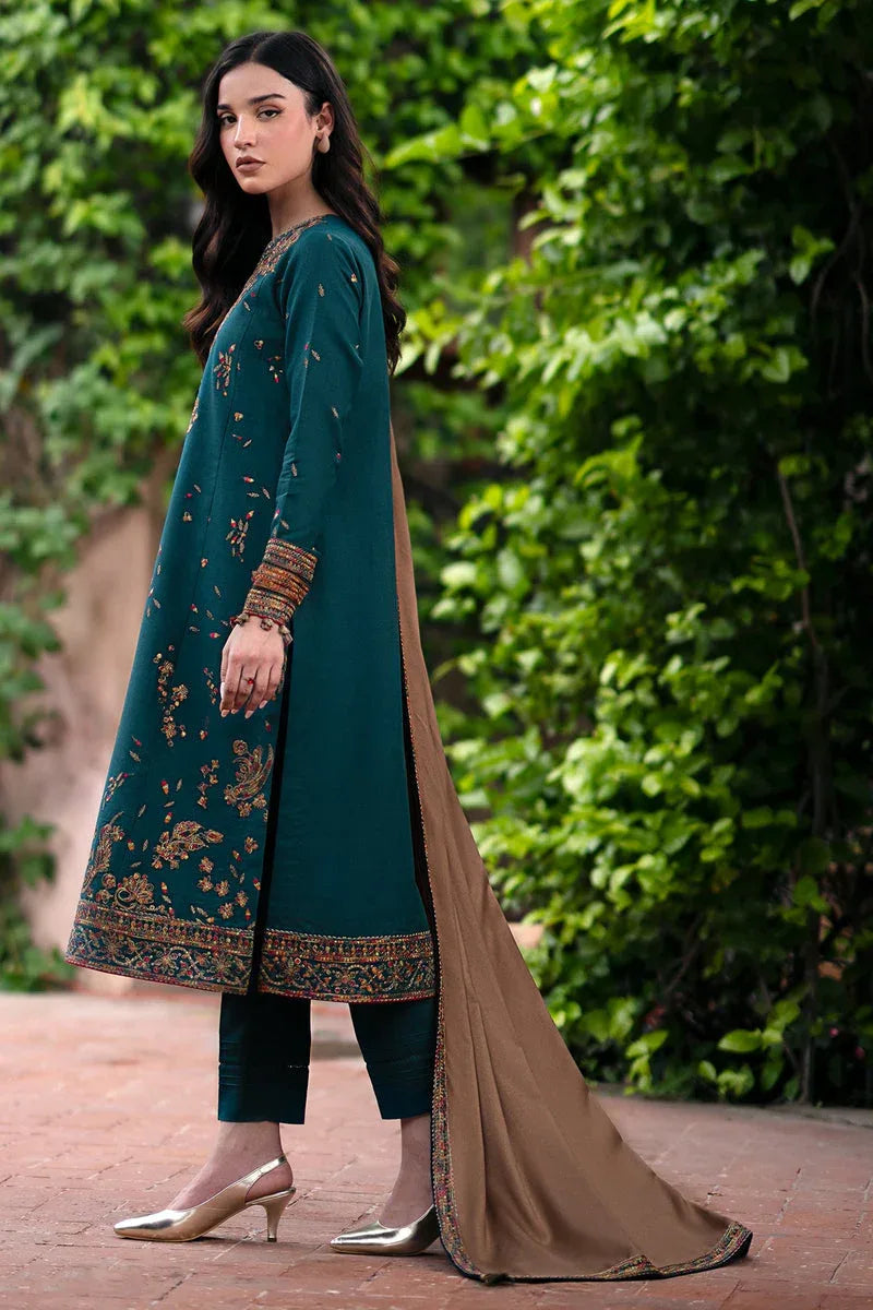 Jazmin | Winter Edition 24 | KHADDAR UW-0060 - Aqsa Fabrics