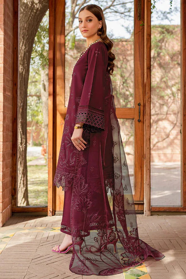 Farasha | Summer Weaves Embroidered Lawn | Zella - Aqsa Fabrics