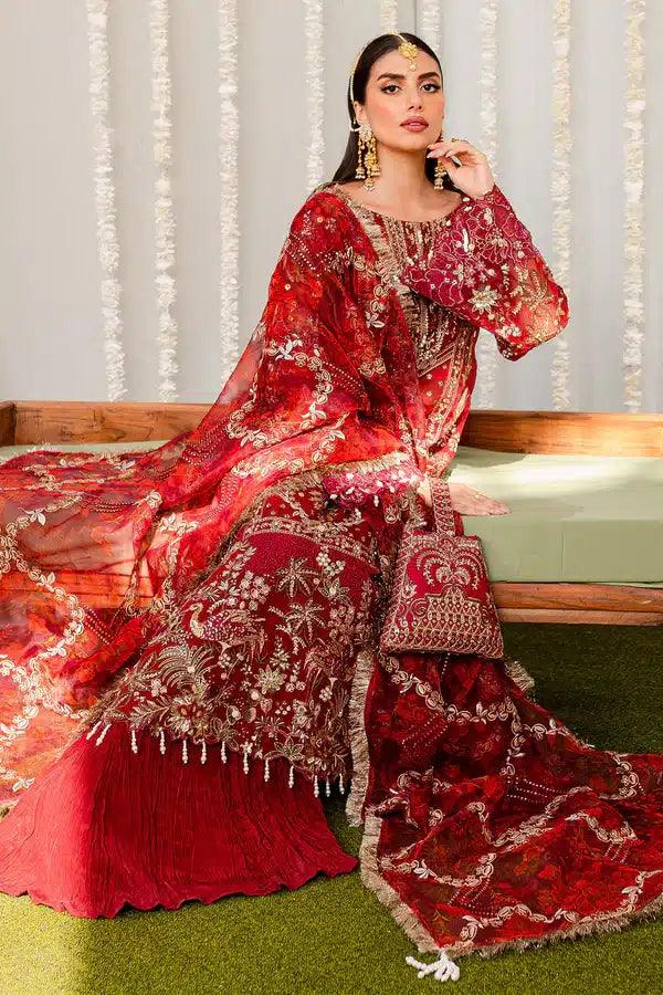 Nureh | Wedding Formals 23 | Muse - Aqsa Fabrics