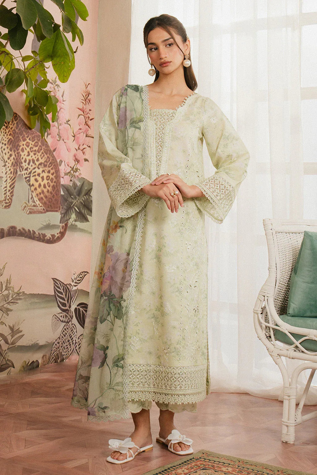Ayzel | Armelia Printed Lawn 25 | Mirelia - Aqsa Fabrics