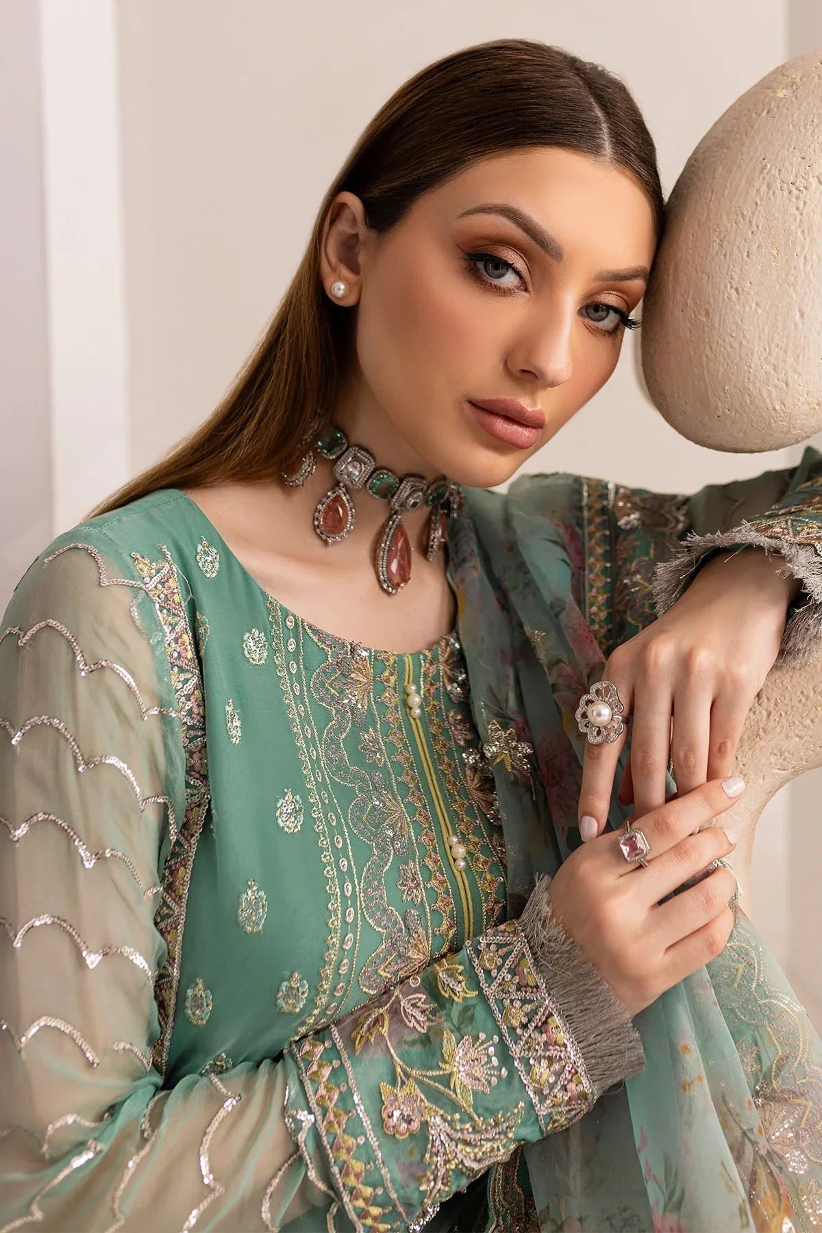 Nureh | Fancy Formals | NP-513 - Aqsa Fabrics