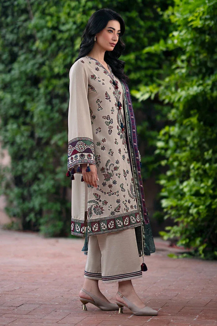 Jazmin | Winter Edition 24 | KHADDAR UW-0059 - Aqsa Fabrics