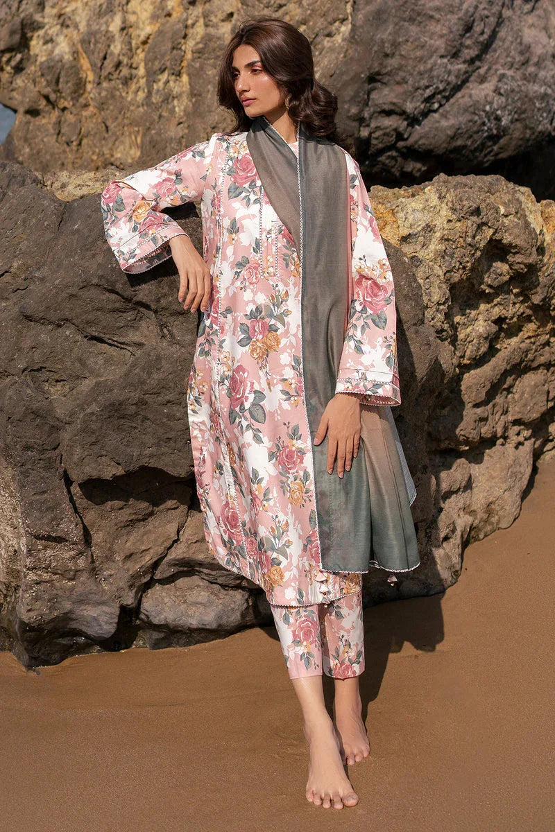 Jazmin | Summer Lawn 25 | USE-9166 - Aqsa Fabrics