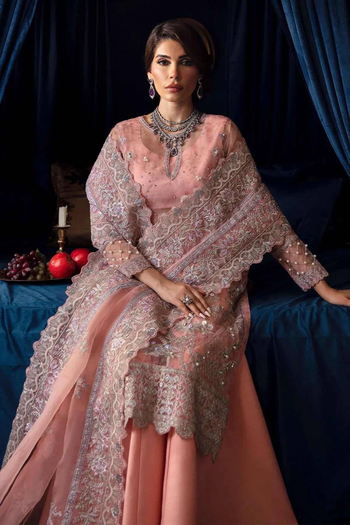 Nureh | Elanora Formal 24 | NEL-51-Erika - Aqsa Fabrics