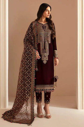 Jazmin | Velvet Edit 24 | VF-2022 - Aqsa Fabrics