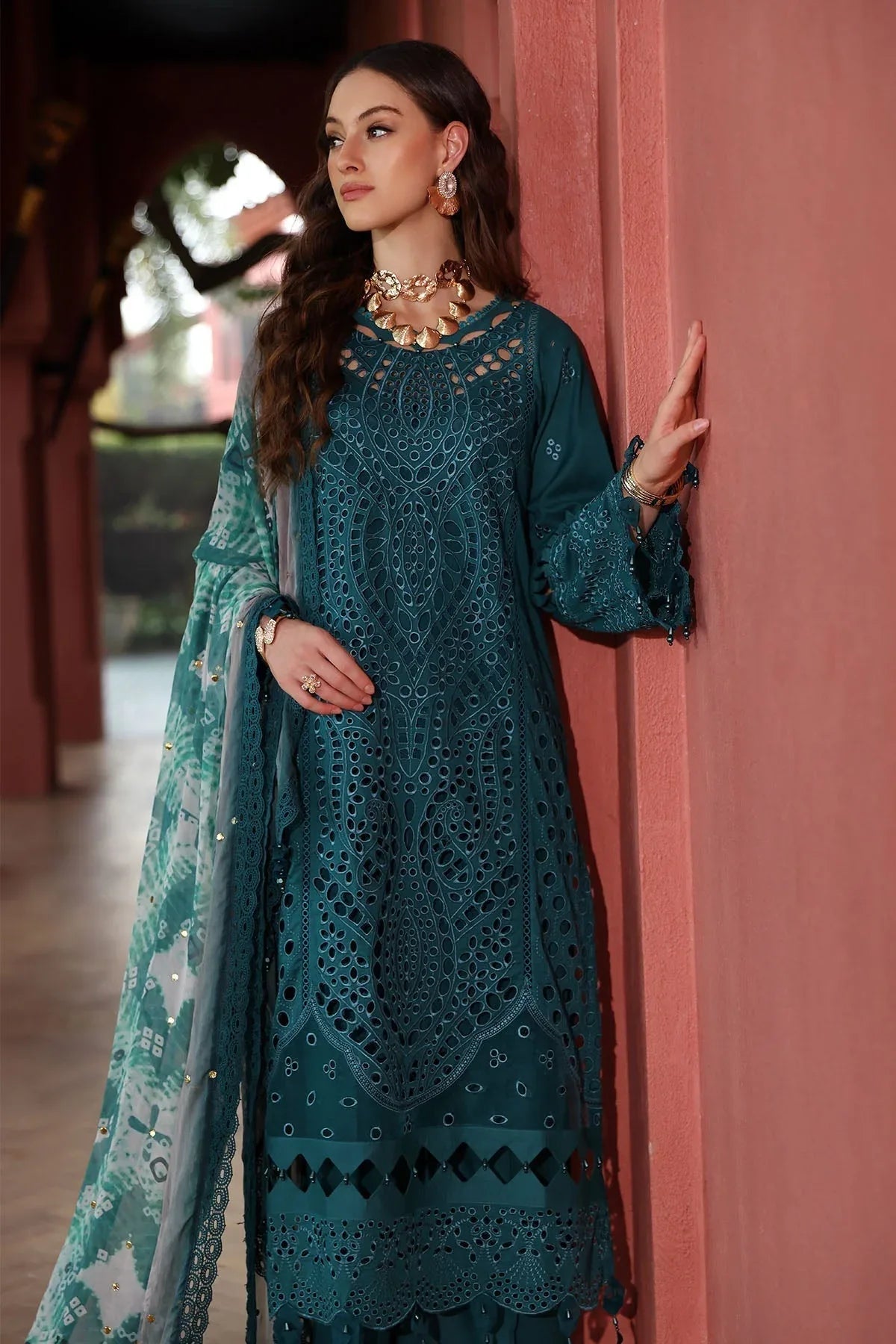 Nureh | Bazaar Lawn 25 | NE-107 - Aqsa Fabrics