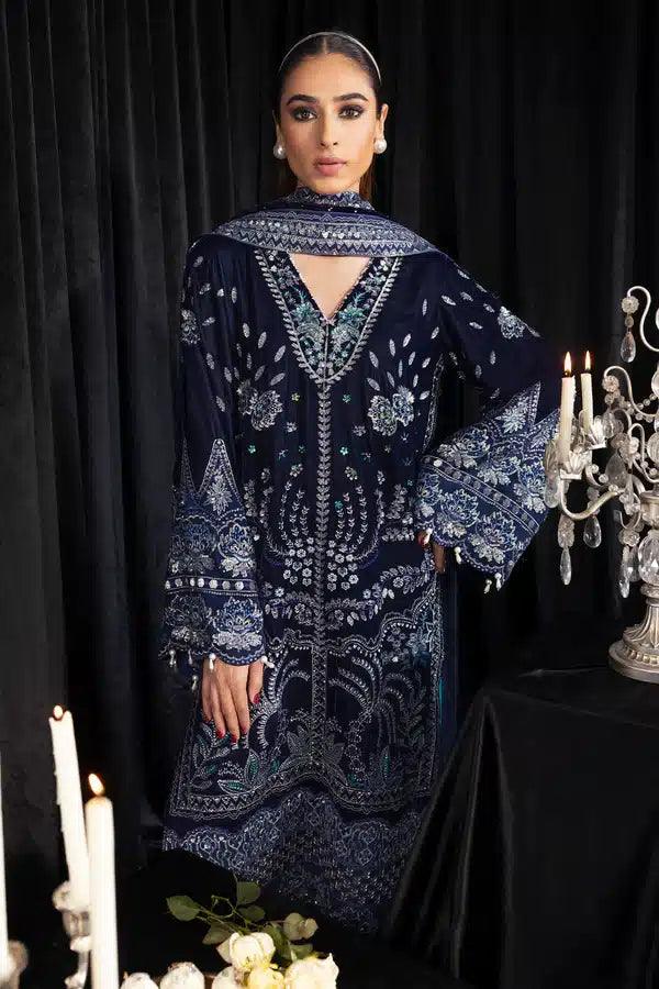 Nureh | Maya Velvet 23 | Safeena - Aqsa Fabrics