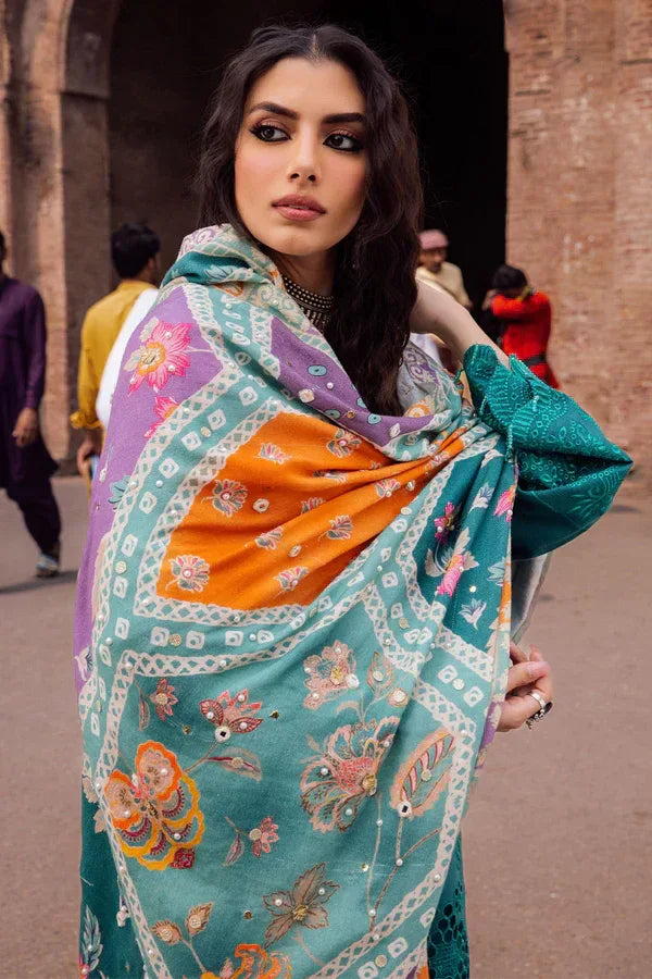 Nureh | Bazaar Lawn | NE-51 - Aqsa Fabrics