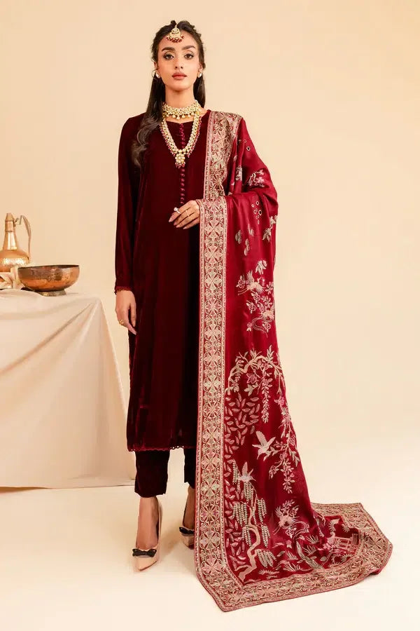 Nureh | Shades of Winter | NSS-16 - Aqsa Fabrics