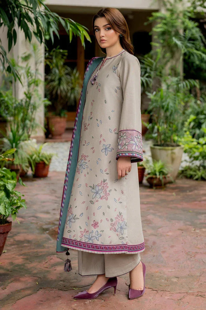 Jazmin | Winter Edition 24 | KHADDAR UW-0052 - Aqsa Fabrics