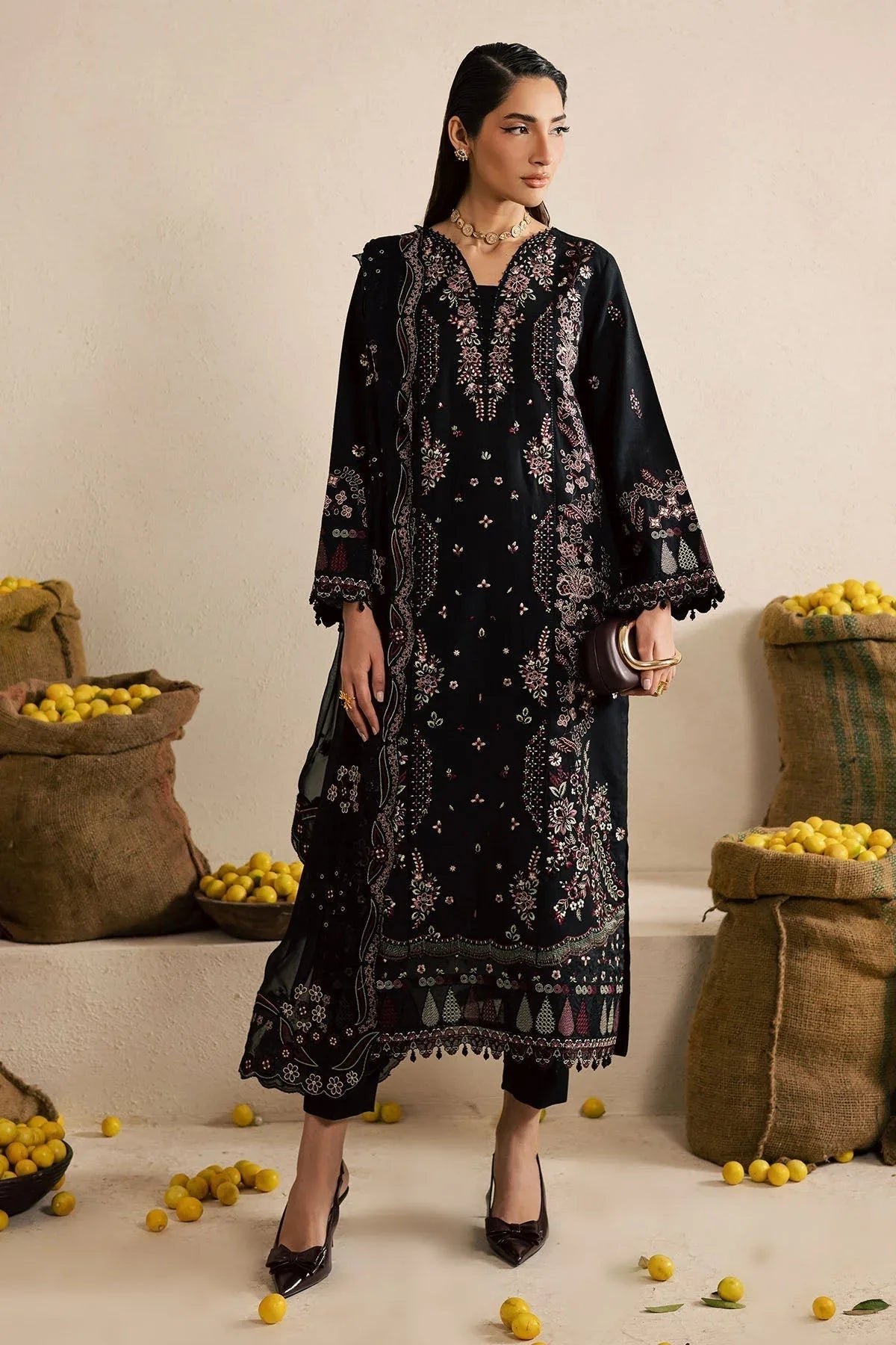 Nureh | Karandi Collection | NE-221 - Aqsa Fabrics