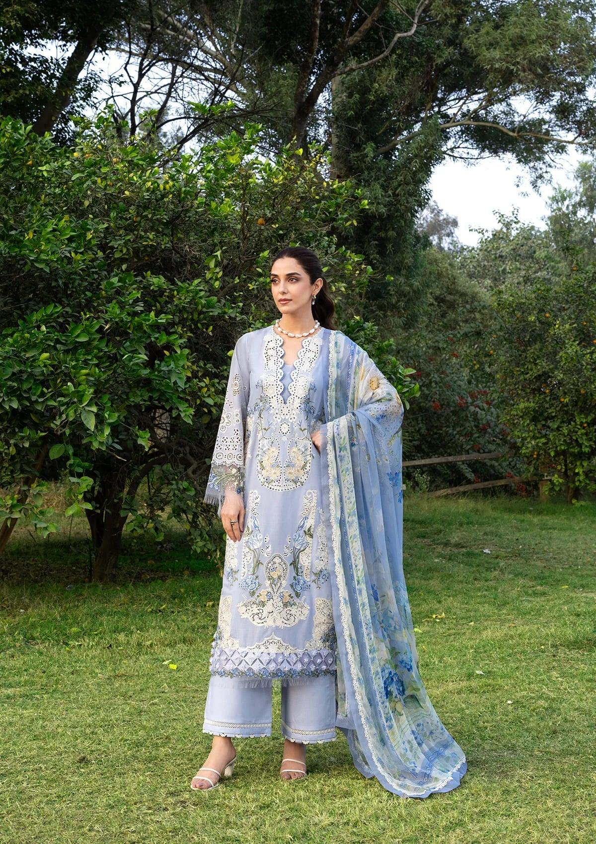 ELY-12 SKY BLISS - Aqsa Fabrics