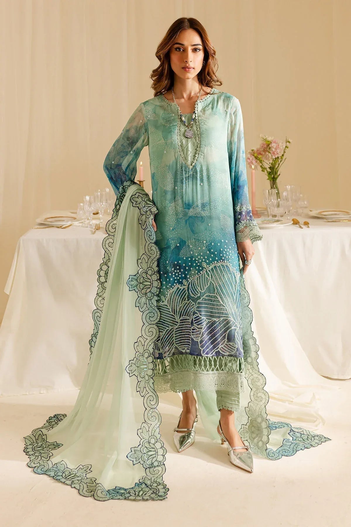 Nureh | Ballerina Formals | NU2-161 - Aqsa Fabrics