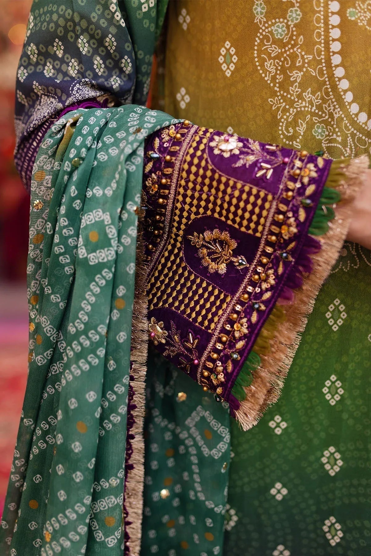 Nureh | Bazaar Lawn | NS-132 - Aqsa Fabrics