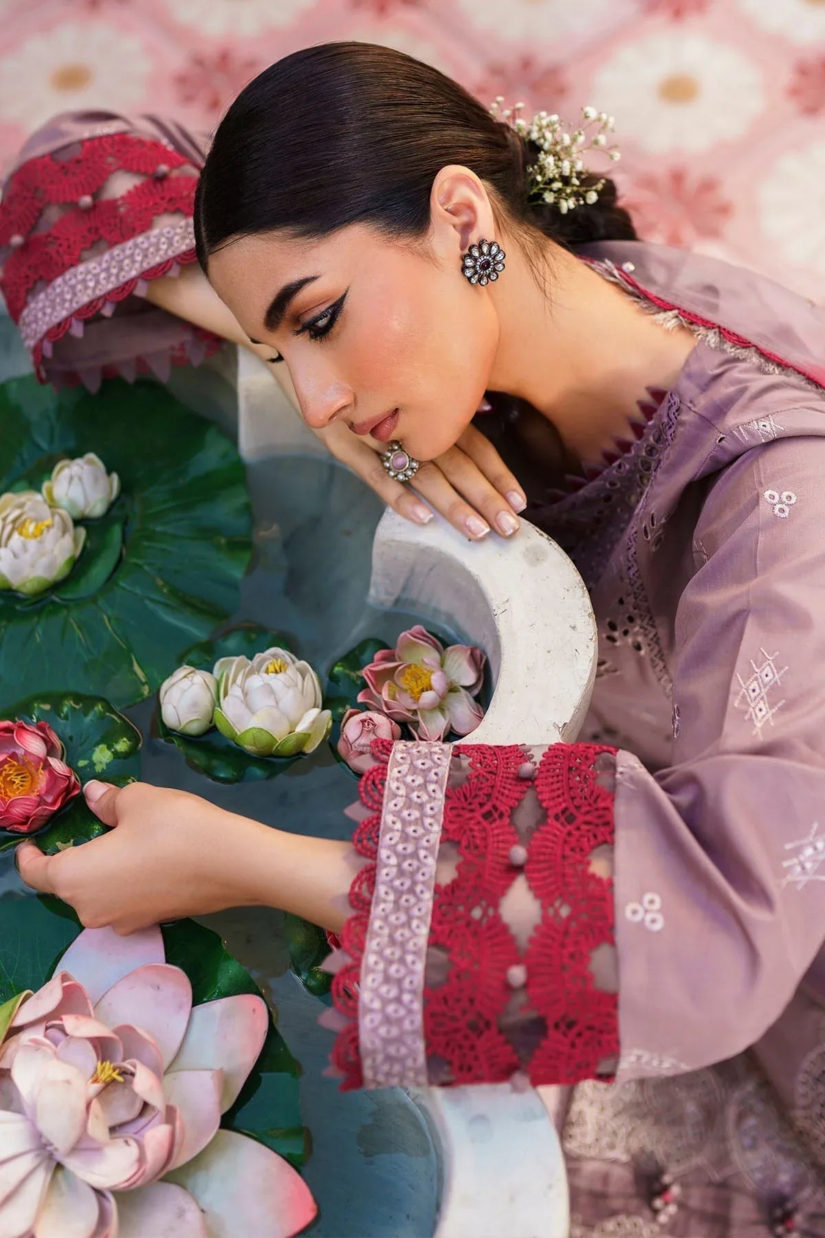 Nureh | Bazaar Lawn | NS-139 - Aqsa Fabrics