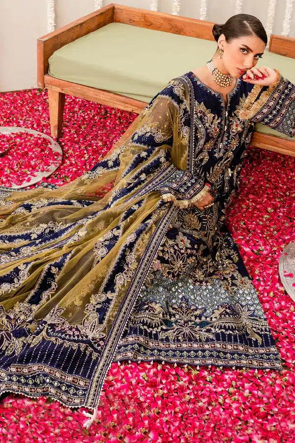 Nureh | Wedding Formals 23 | SELEIN - Aqsa Fabrics