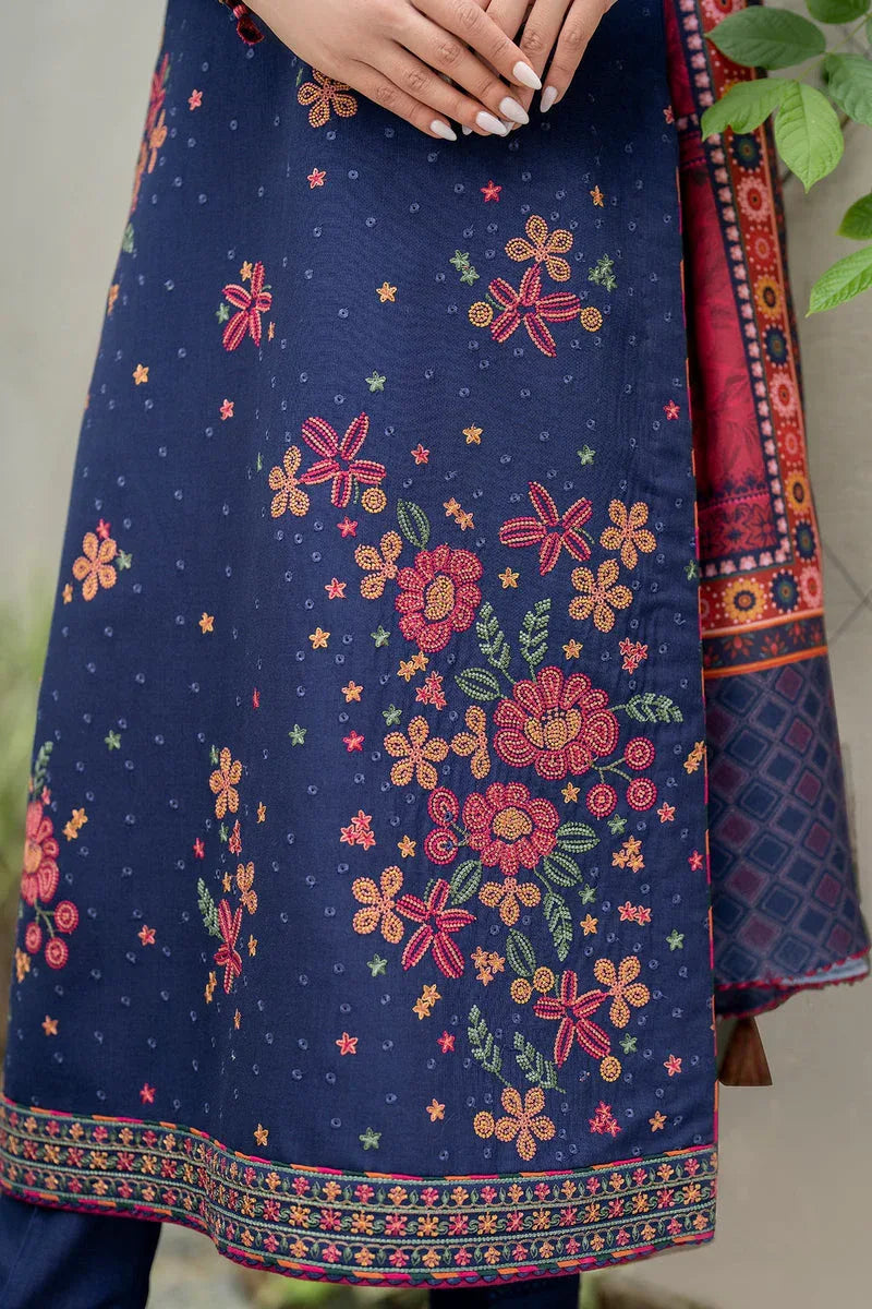 Jazmin | Winter Edition 24 | KHADDAR UW-0051 - Aqsa Fabrics