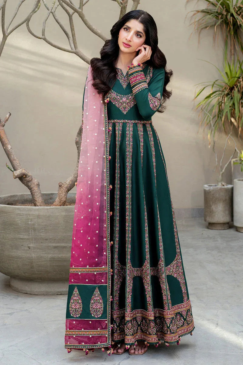 Jazmin | Shahkaar Luxury Lawn 25 | SL25-D1 - Aqsa Fabrics