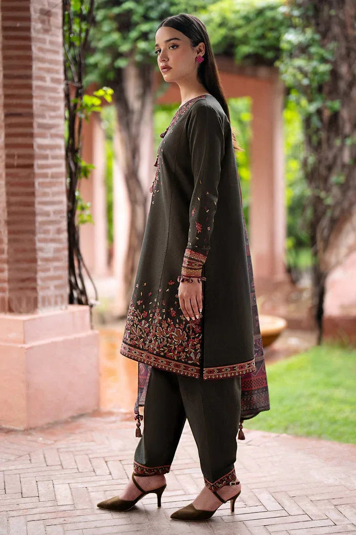 Jazmin | Winter Edition 24 | KHADDAR UW-0058 - Aqsa Fabrics