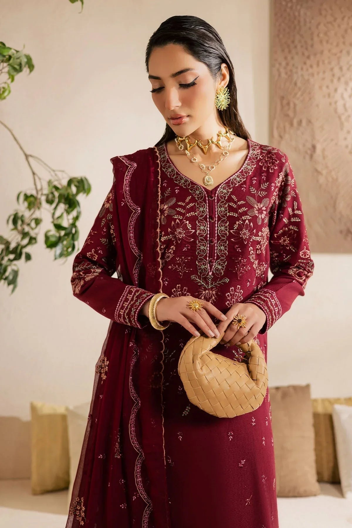 Nureh | Karandi Collection | NE-219 - Aqsa Fabrics