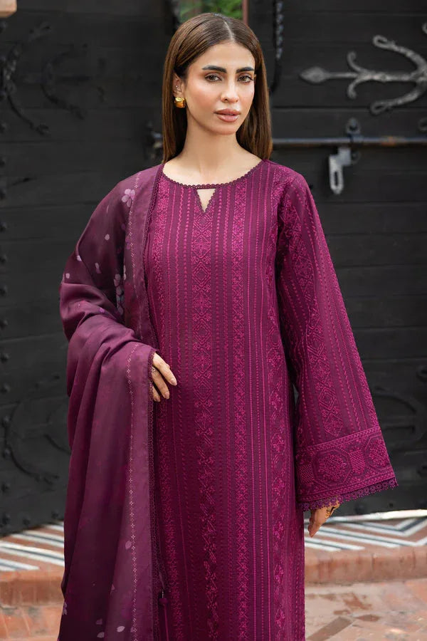 Farasha | Eminence Khaddar 25 | Rosemer - Aqsa Fabrics