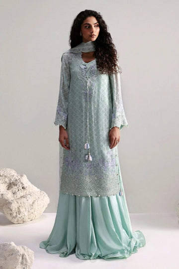Afrozeh | Slate Ready to Wear | Elysia - Aqsa Fabrics