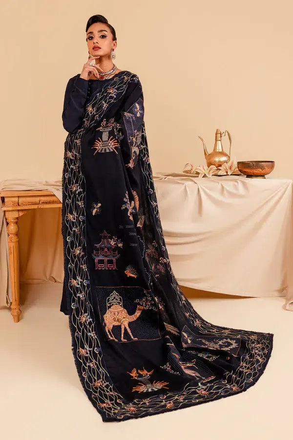 Nureh | Shades of Winter | NSS-17 - Aqsa Fabrics