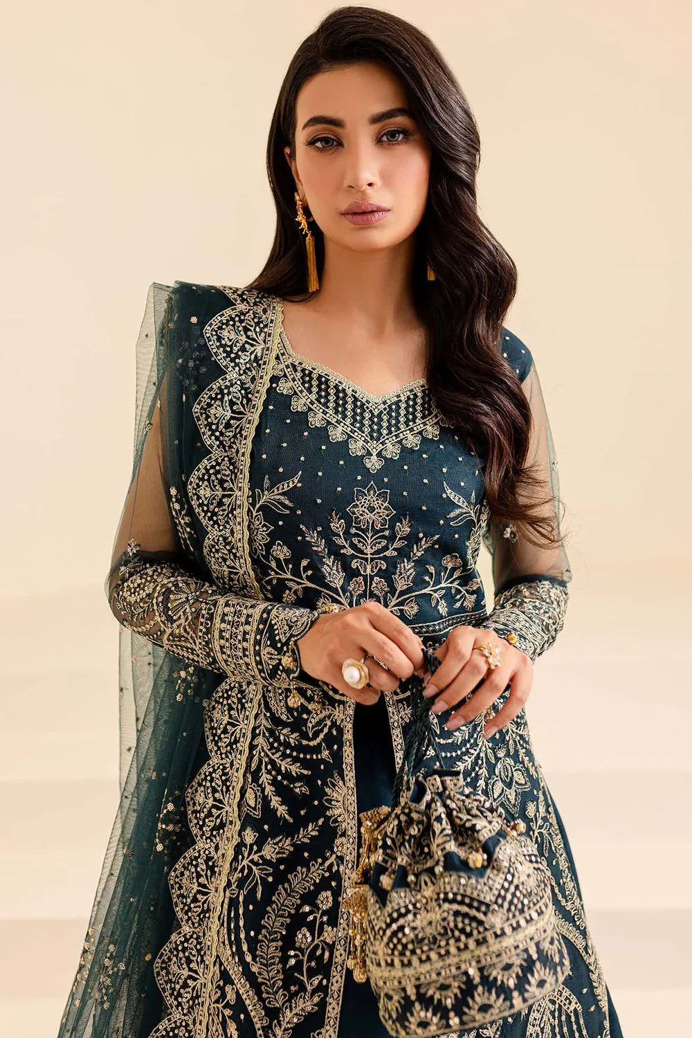 Farasha | Lumiere Formals | Petal Dream - Aqsa Fabrics
