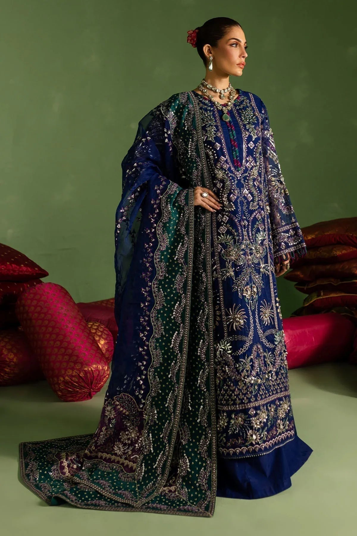Nureh | Wedding Formals 24 | FP-140 - Aqsa Fabrics