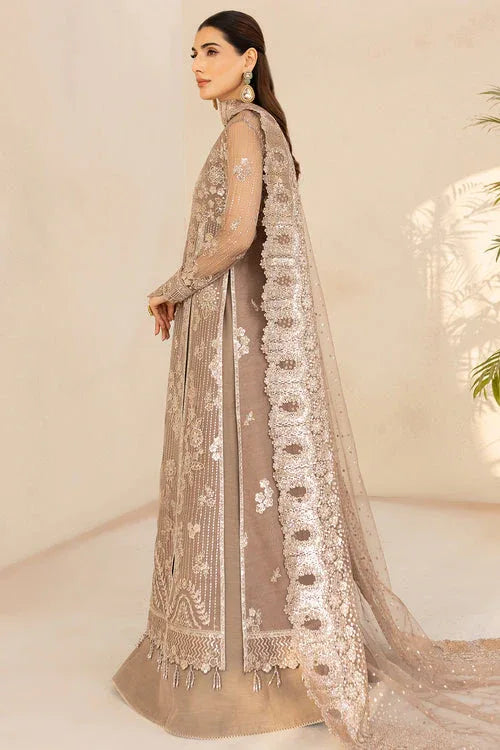 Farasha | Lu Zella Premium Formals 25 | Misty Grace - Aqsa Fabrics