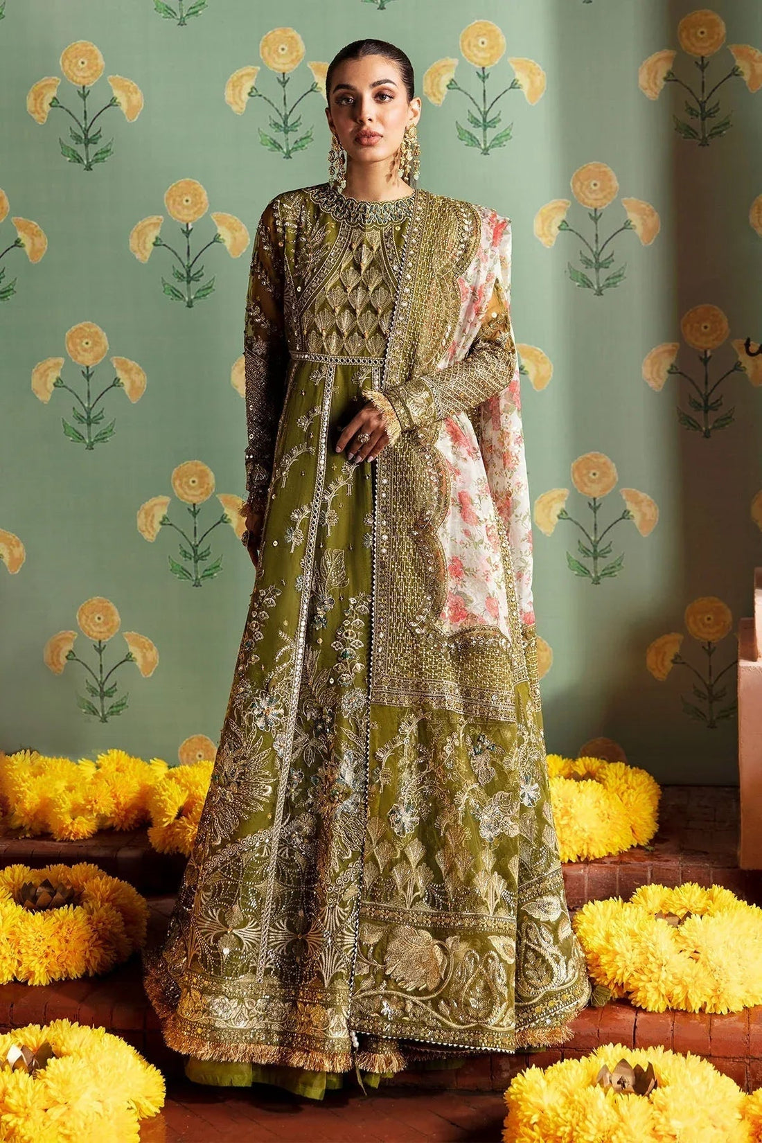 Nureh | Jhoomro Wedding Formals | NL-50 - NURA - Aqsa Fabrics
