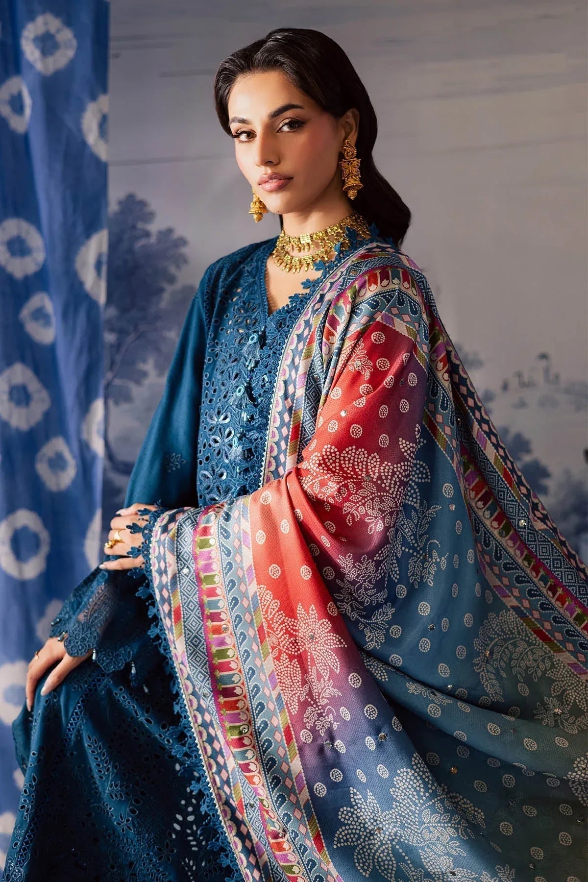 Nureh | Bazaar Luxe 25 | NE-206 - Aqsa Fabrics