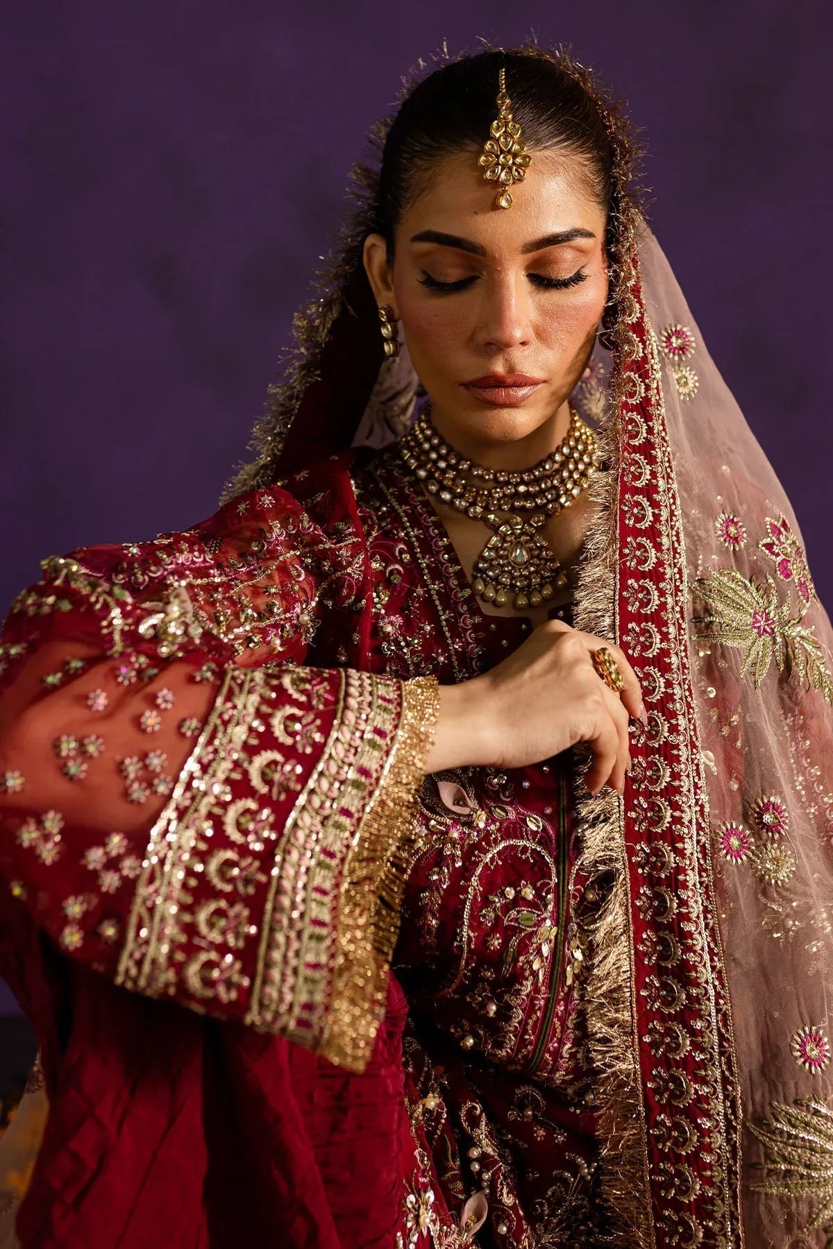Nureh | Wedding Formals 24 | FP-142 - Aqsa Fabrics