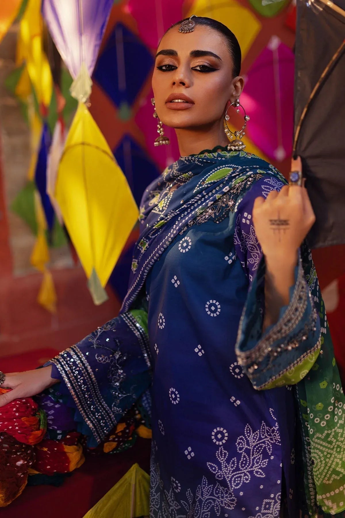 Nureh | Bazaar Lawn | NS-133 - Aqsa Fabrics
