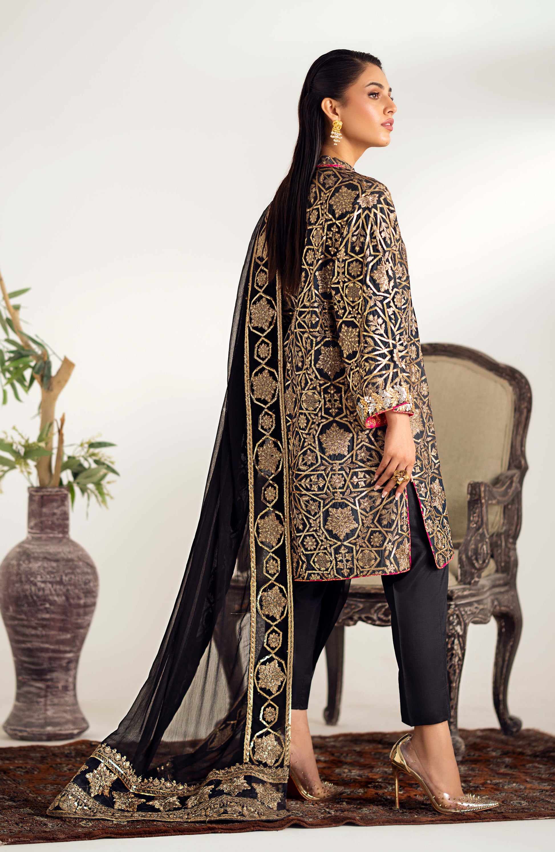 Maryum N Maria | Dastan Formals | ALIRA - MS40016 - Aqsa Fabrics