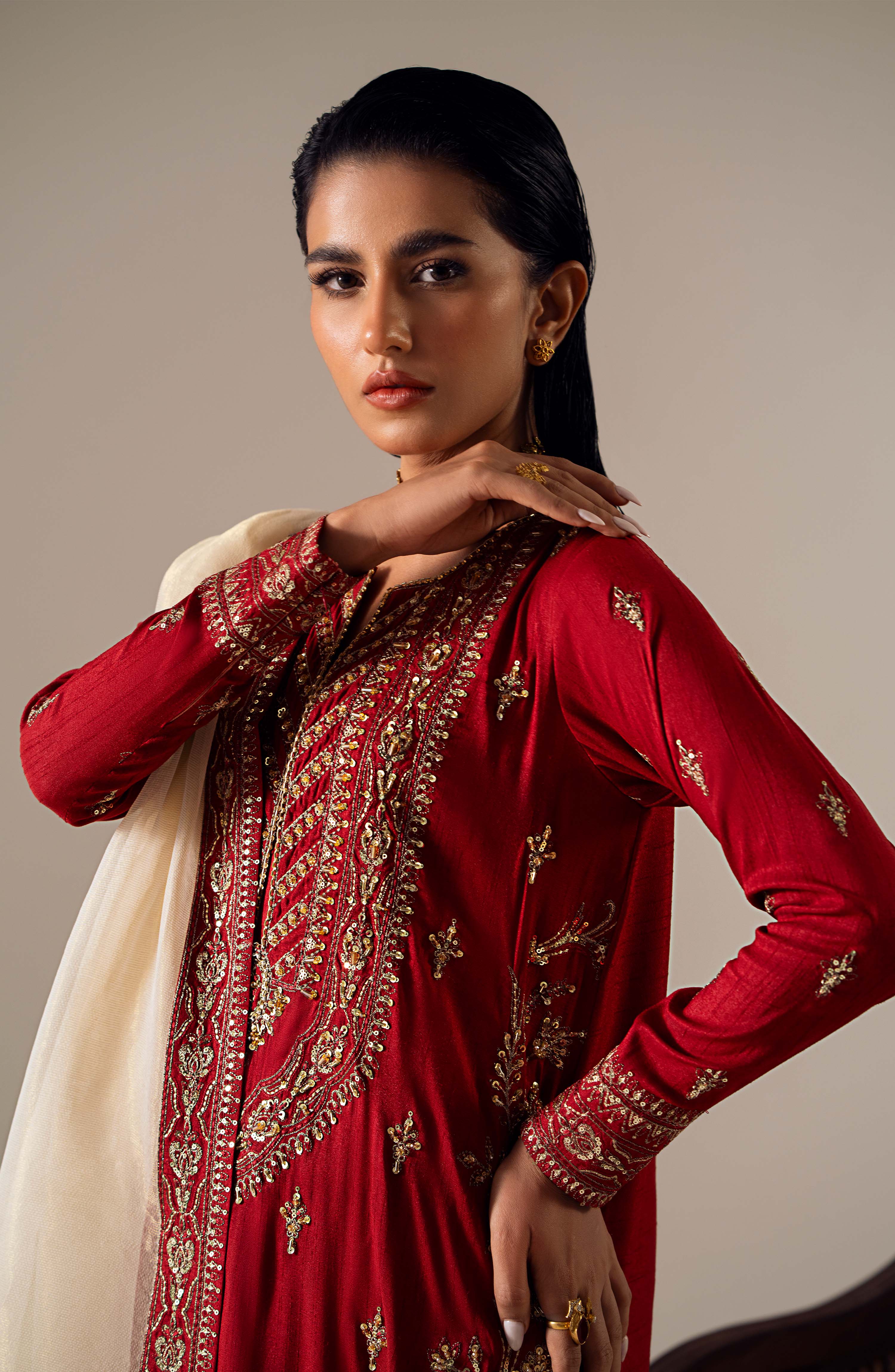 Maryum N Maria | Dastan Formals | MIRA - MS40017 - Aqsa Fabrics