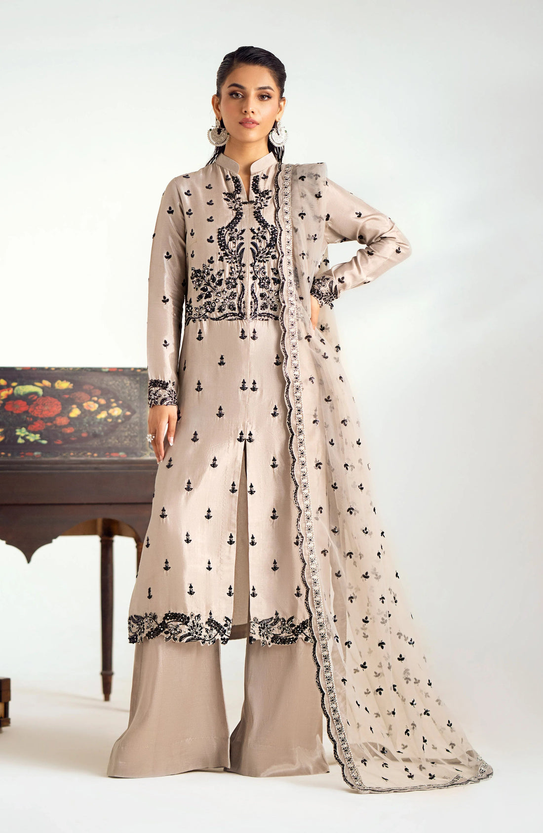 Maryum N Maria | Dastan Formals | ELARA - MS40020 - Aqsa Fabrics
