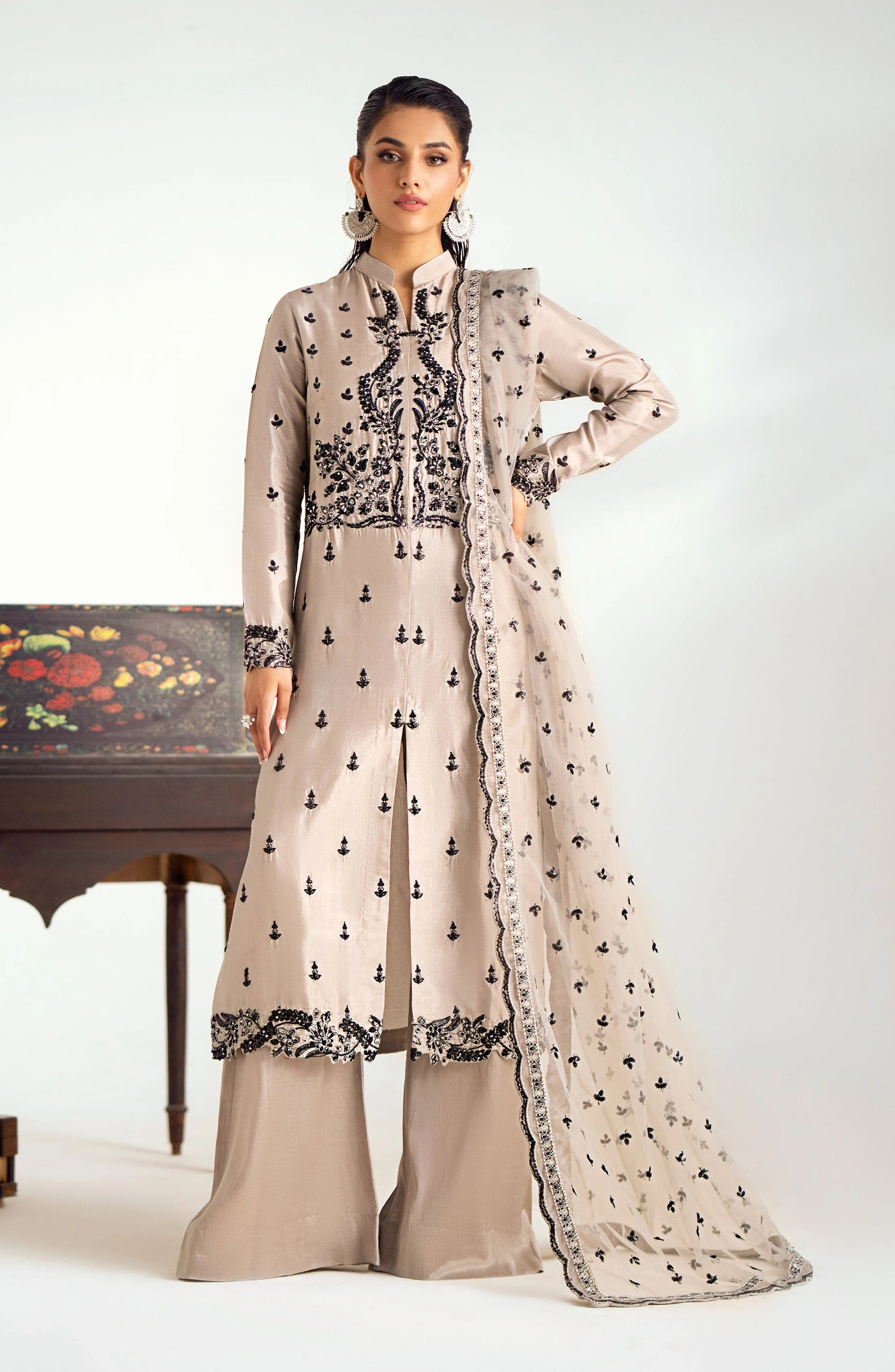 Maryum N Maria | Dastan Formals | ELARA - MS40020 - Aqsa Fabrics