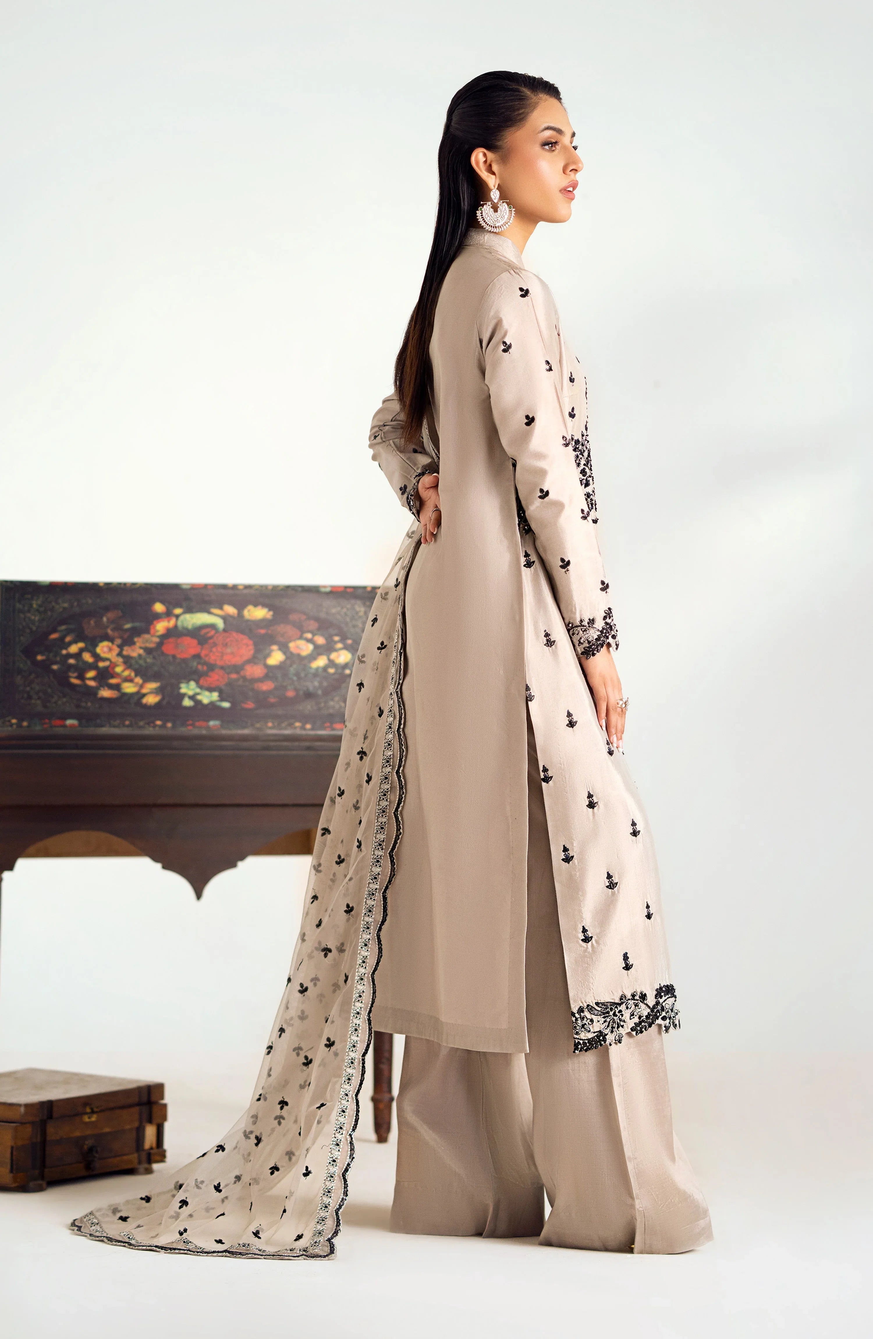 Maryum N Maria | Dastan Formals | ELARA - MS40020 - Aqsa Fabrics