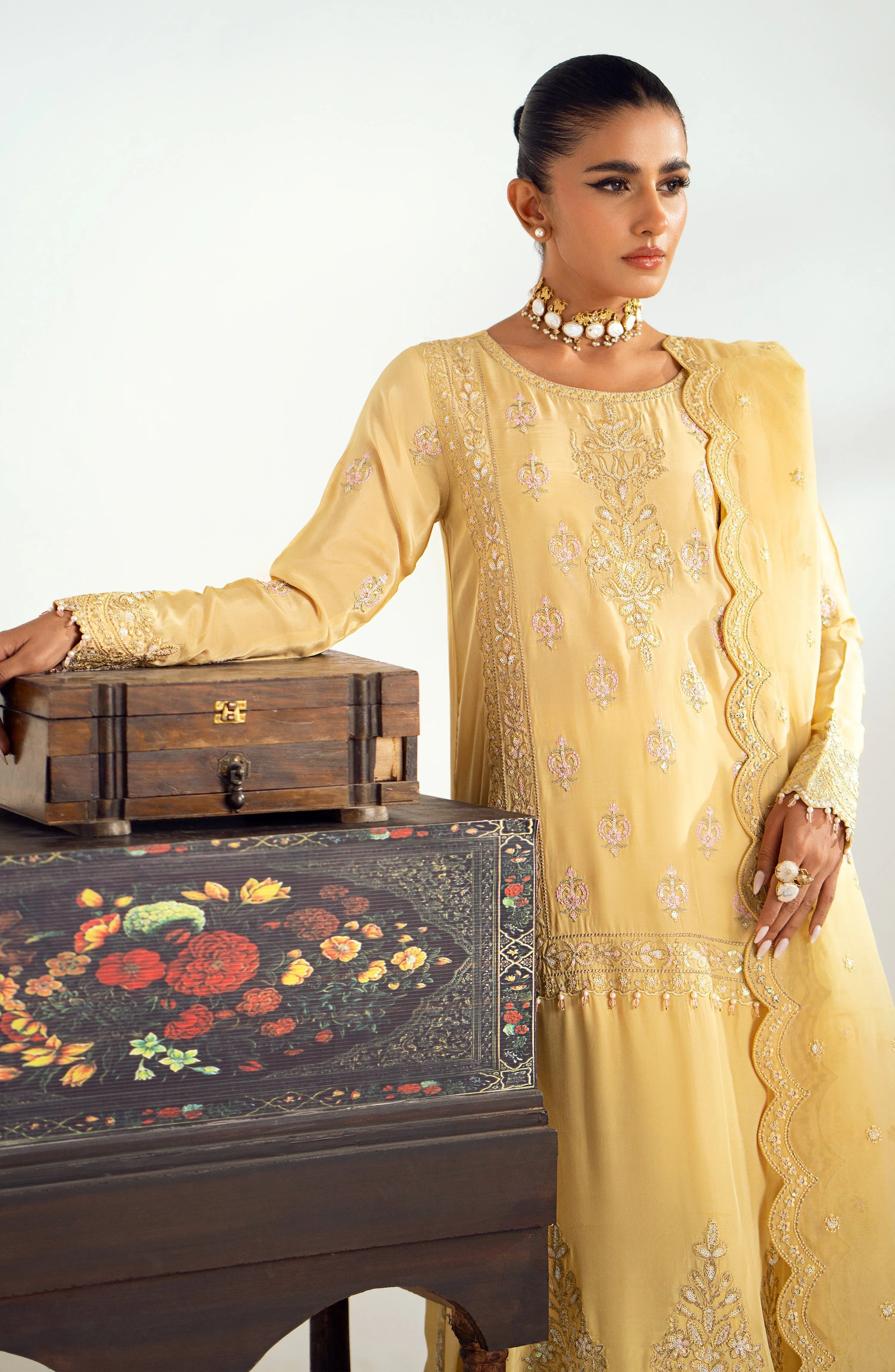 Maryum N Maria | Dastan Formals | DIARA - MS40021 - Aqsa Fabrics