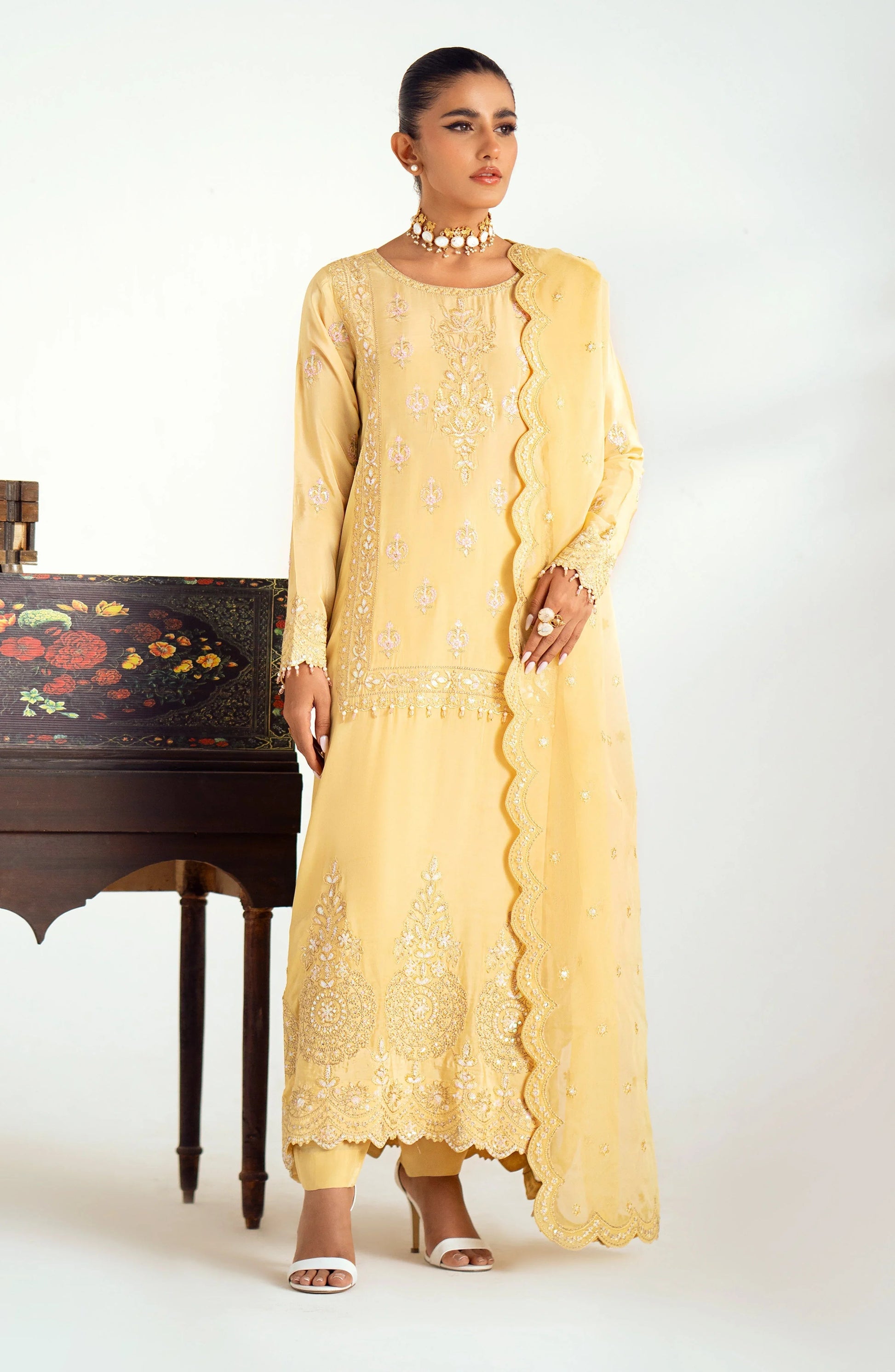 Maryum N Maria | Dastan Formals | DIARA - MS40021 - Aqsa Fabrics