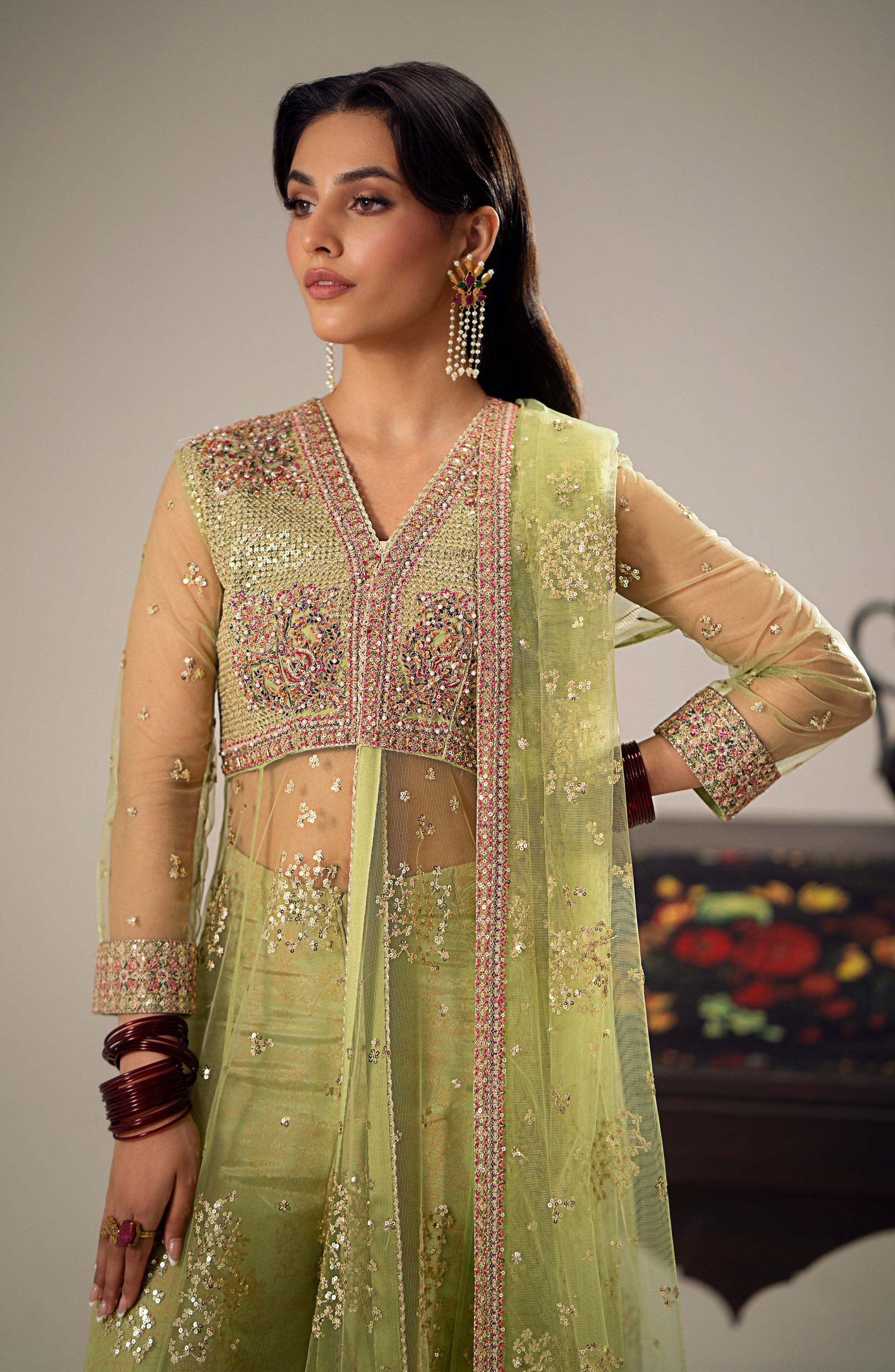 Maryum N Maria | Dastan Formals | ERINA - MS40024 - Aqsa Fabrics