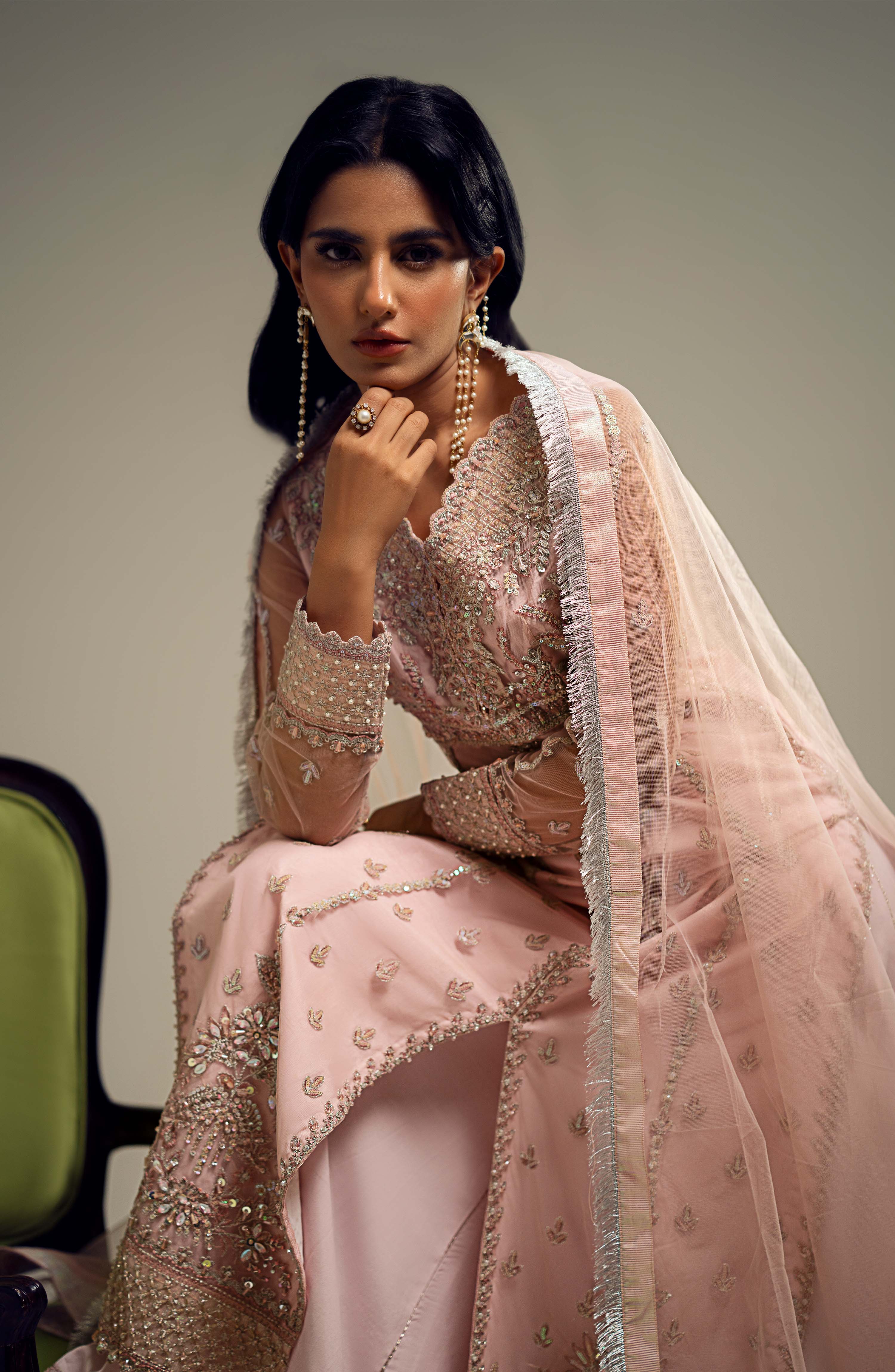 Maryum N Maria | Dastan Formals | MARA - MS40025 - Aqsa Fabrics