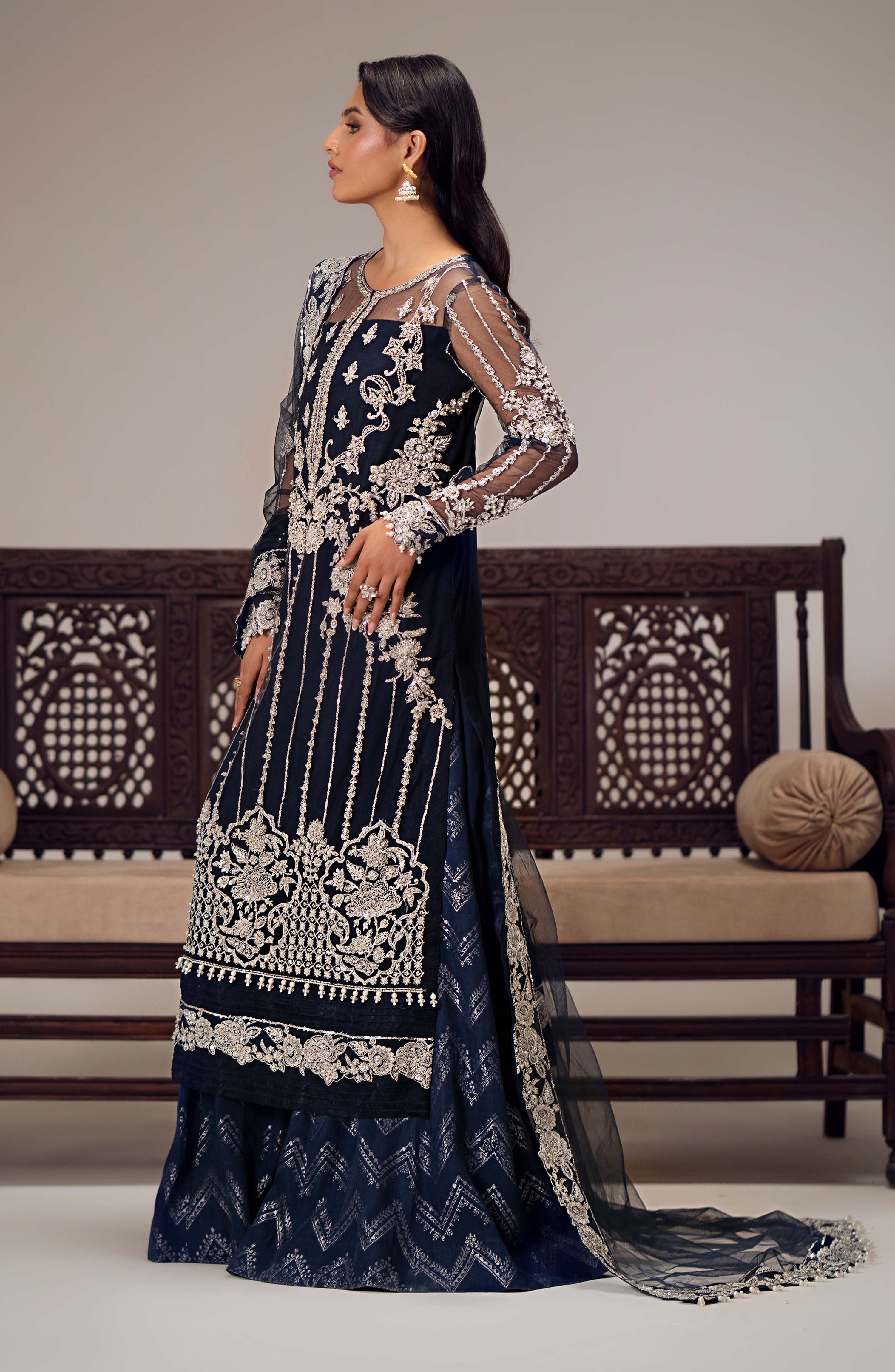 Maryum N Maria | Dastan Formals | INARA - MS40026 - Aqsa Fabrics