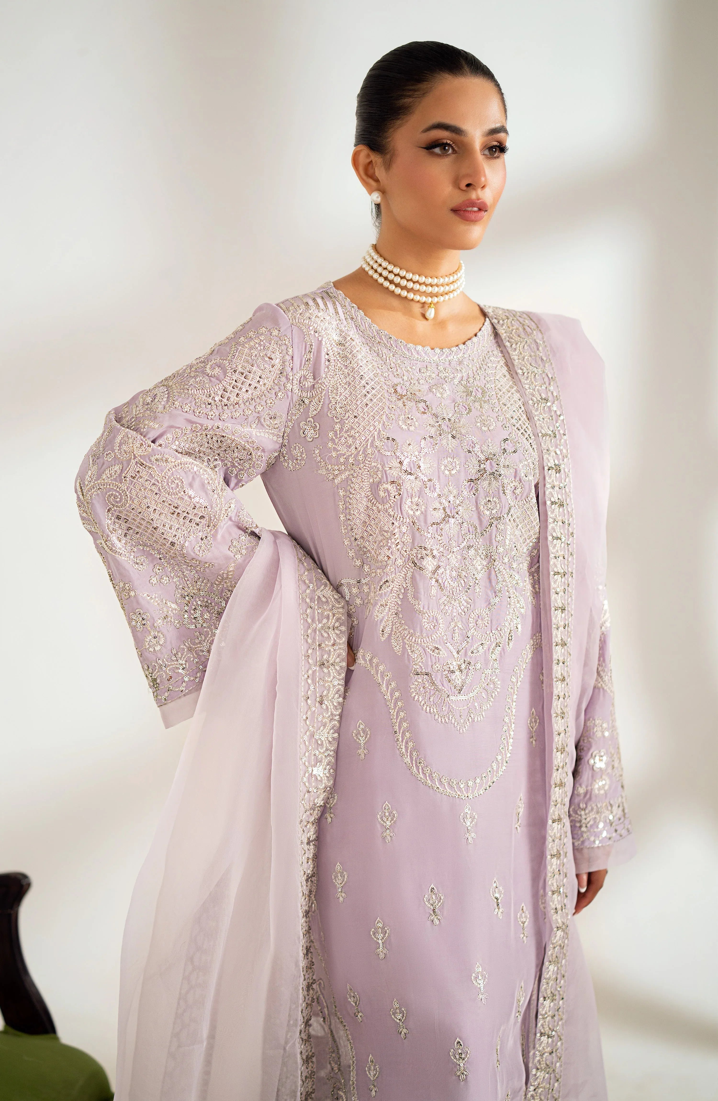 Maryum N Maria | Dastan Formals | DINARA - MS40028 - Aqsa Fabrics