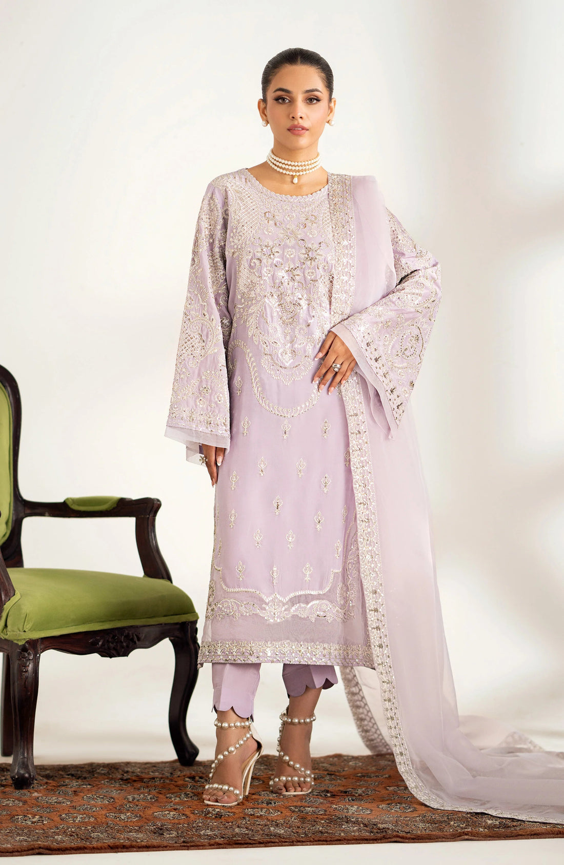 Maryum N Maria | Dastan Formals | DINARA - MS40028 - Aqsa Fabrics