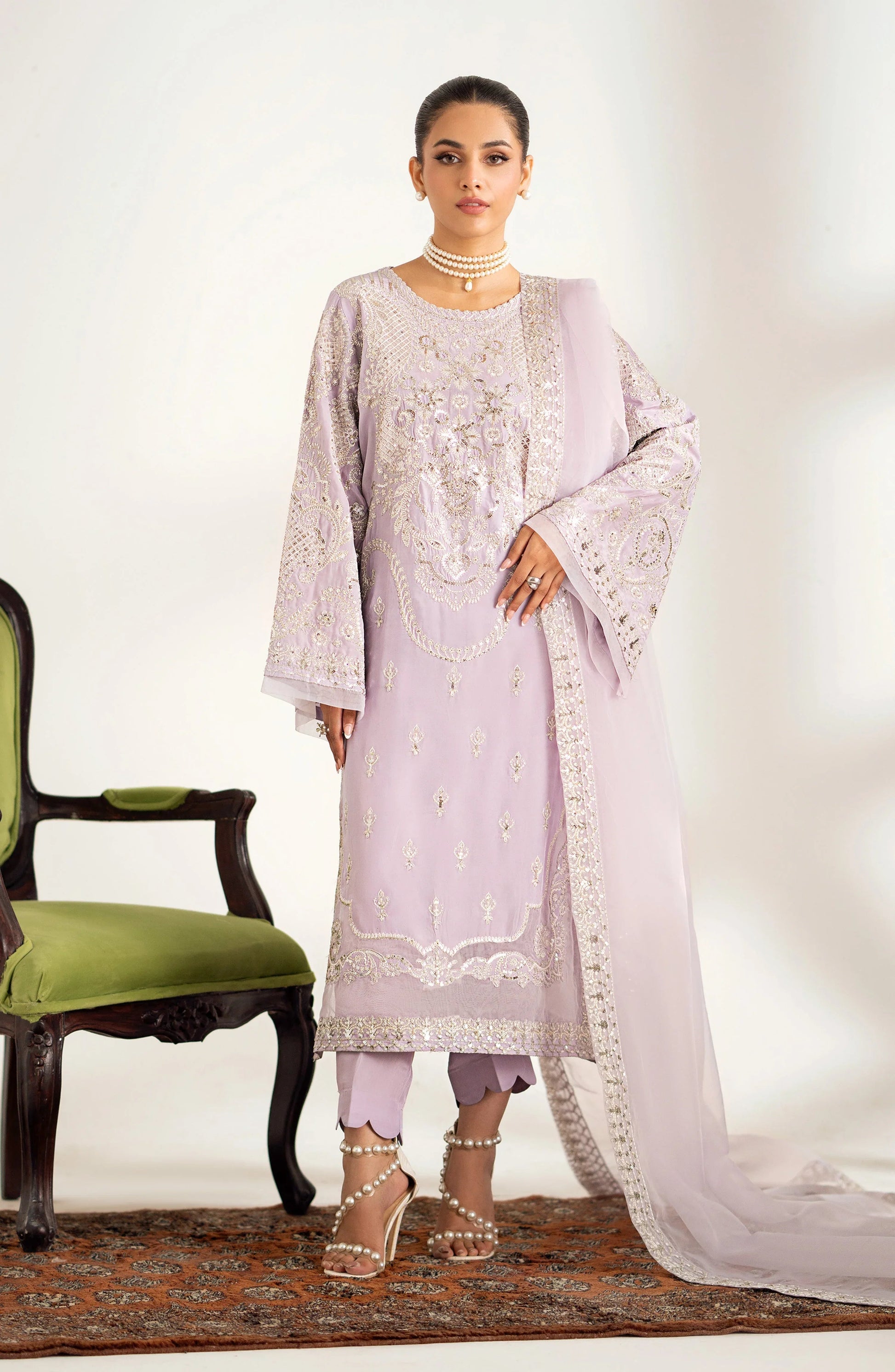 Maryum N Maria | Dastan Formals | DINARA - MS40028 - Aqsa Fabrics