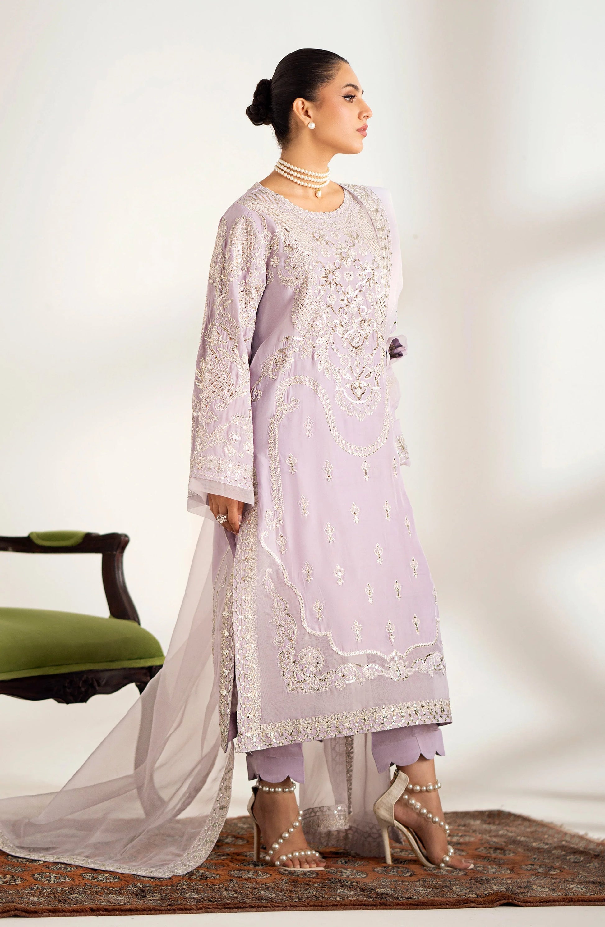Maryum N Maria | Dastan Formals | DINARA - MS40028 - Aqsa Fabrics