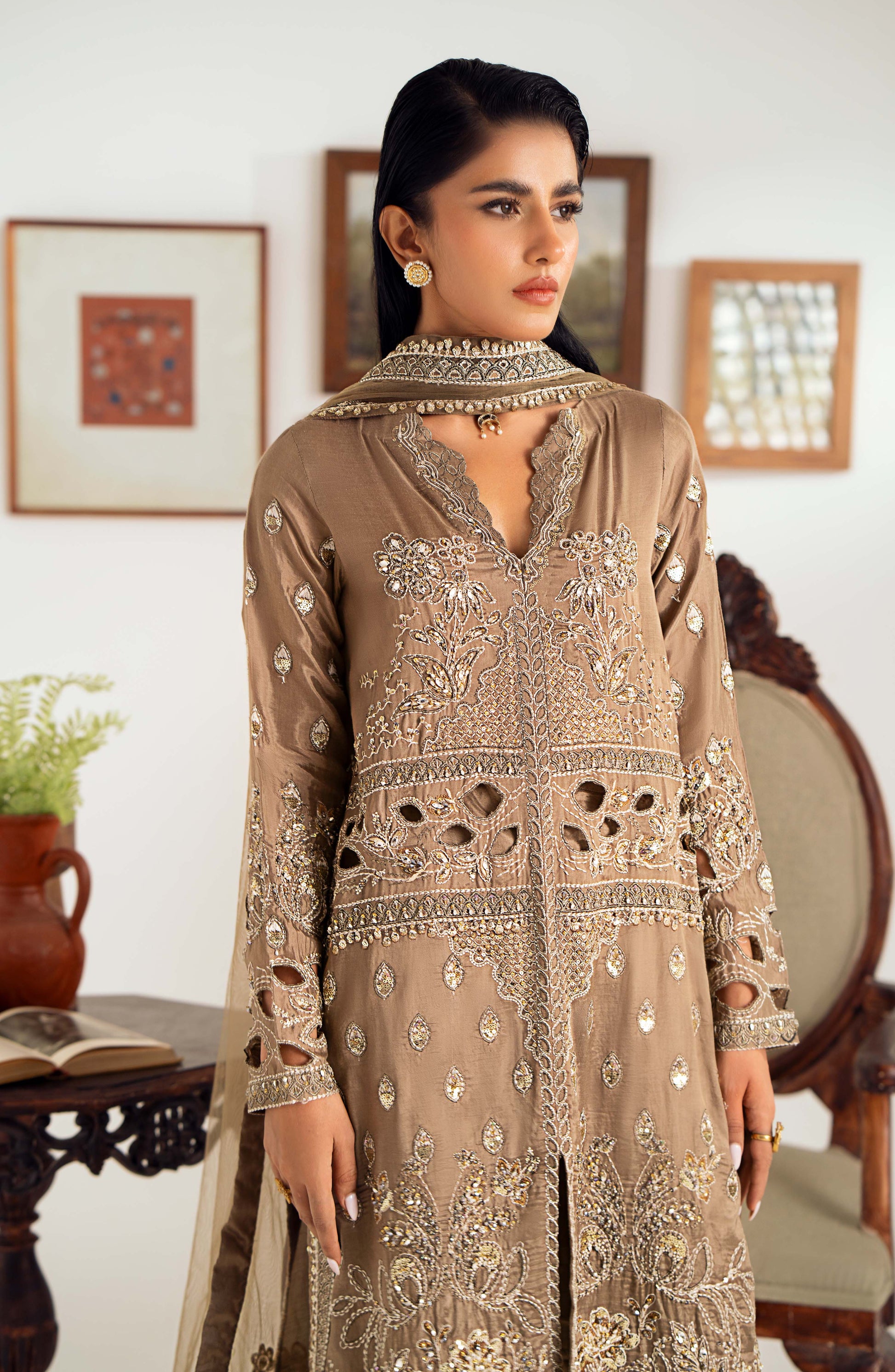 Maryum N Maria | Dastan Formals | ARELA - MS40029 - Aqsa Fabrics