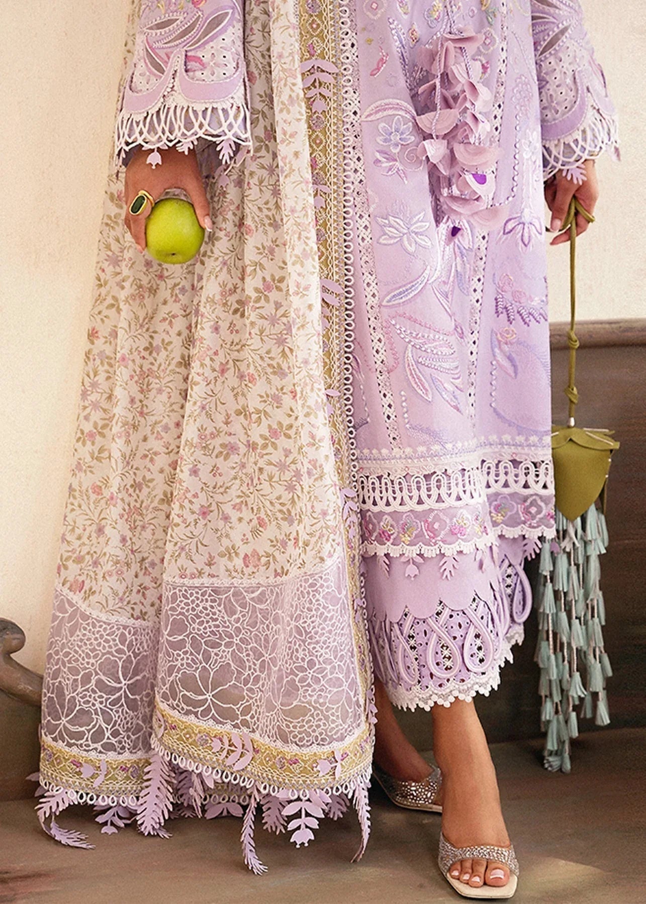 Suffuse | Luxury Lawn 25 | YASMIN - Aqsa Fabrics